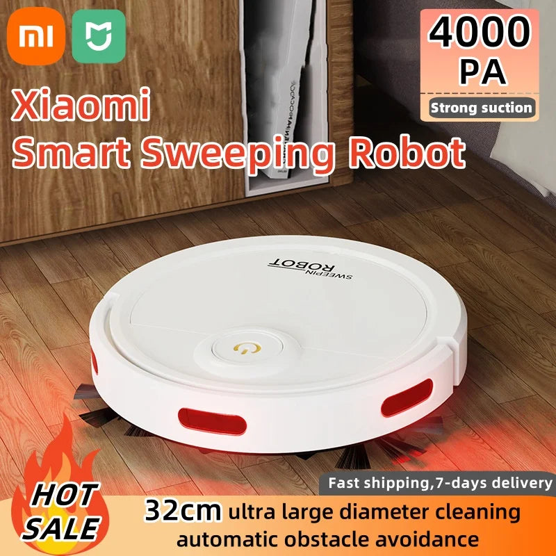 Xiaomi MIJIA  -Apiradora Robot de barrido inteligente totalmente automático , máquina de barrido y fregado con succión , Robots de limpieza de electrodomésticos inteligentes.