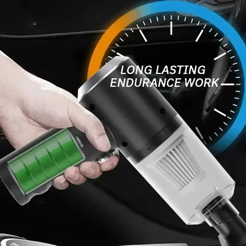Aspiradora Xiaomi 2900000 PA 120w inalámbrico súper alto potente húmedo seco doble uso 2 en 1, aspiradora de succión grande portátil -  Xiaomi super powerful 2-in-1 portable vacuum cleaner
